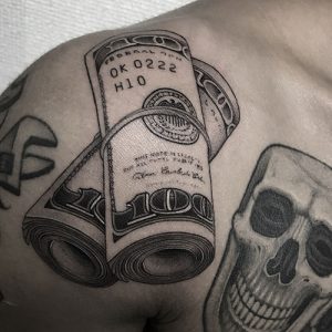 Awesome Money Themed Tattoos For Guys 100+ Cool Money Tattoos For Men