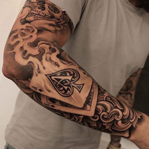 Badass Full Sleeve Arm Tattoo Designs 100+ Best Sleeve Tattoos For Men Coolest Sleeve Tattoos For Guys In 2020