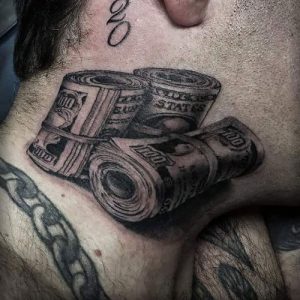 Bankroll Tattoo Designs 100+ Cool Money Tattoos For Men