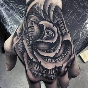 Best Money Tattoos For Men Money Flower Tattoo For Men