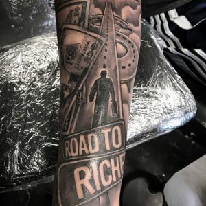 Best Money Tattoos For Men Money Tattoo Sleeve For Guys