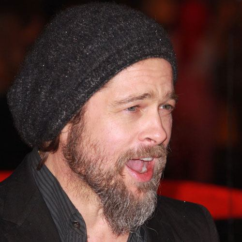 Brad Pitt Long Beard