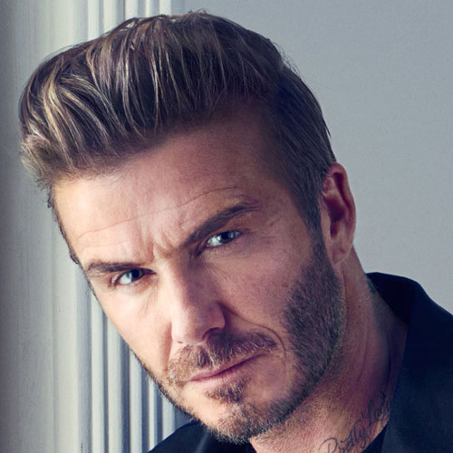 David Beckham Full Beard