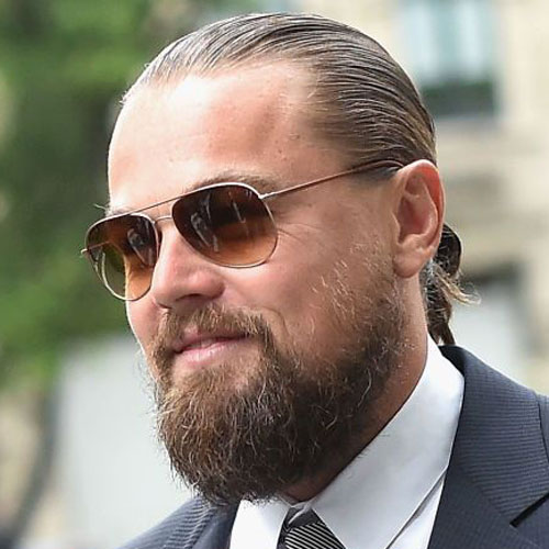 DiCaprio Thick Beard With Long Hair Top 10 Best Leonardo DiCaprio Beard Styles
