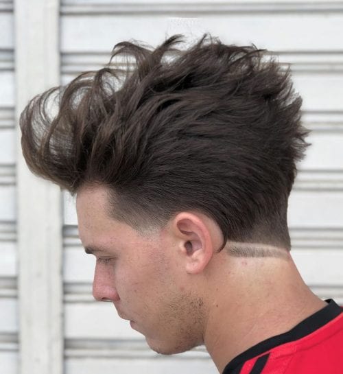 Spiky Styled And Neckline Design Top 40 Best Medium Length Hairstyles For Men Medium Haircuts 2020