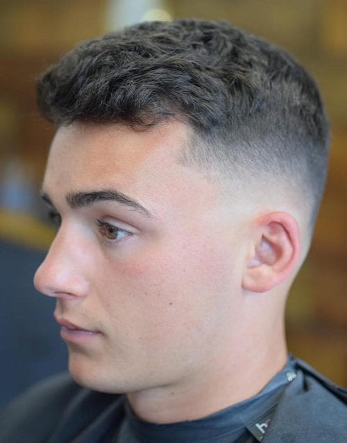Taper Fade With Messy Top 60+ Best Taper Fade Haircuts Elegant Taper Hairstyle For Men