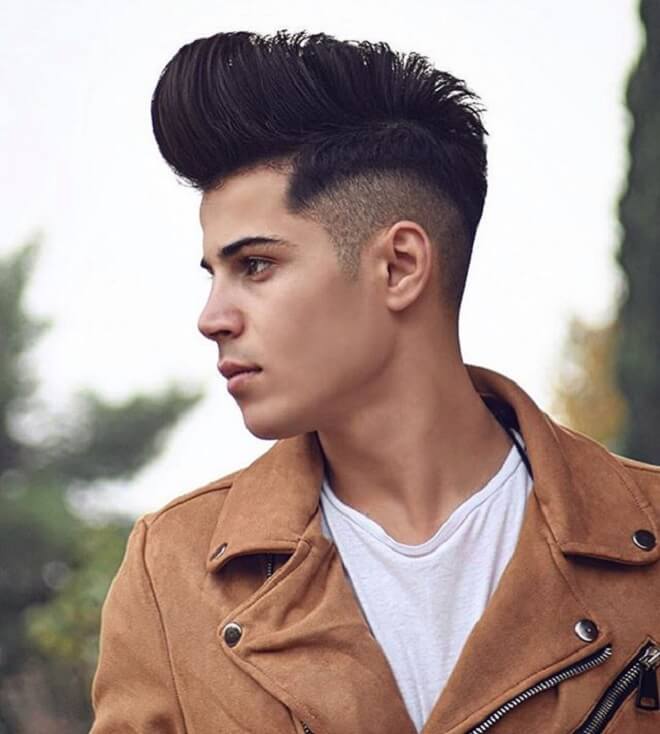 Top 30 Best Men’s Hairstyles For Oval Faces, Hairstyles For Oval Faces Men Comb Over With Quiff Hairstyle