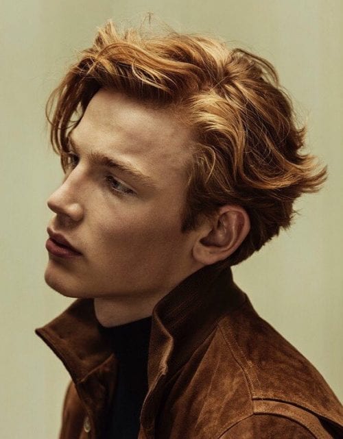 Top 40 Best Medium Length Hairstyles For Men Medium Haircuts 2020 Frizzled Strands With Subtle Part