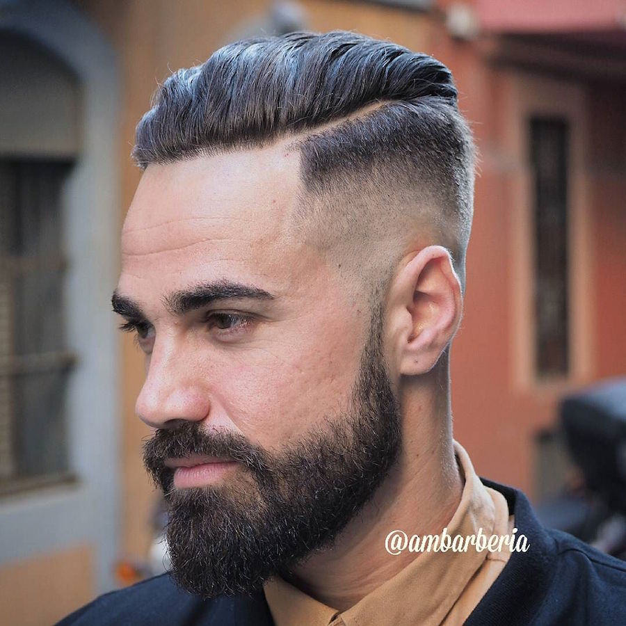 Top 40 Best Medium Length Hairstyles For Men Medium Haircuts 2020 High Fade And Slicked Back Hair Hairstyle