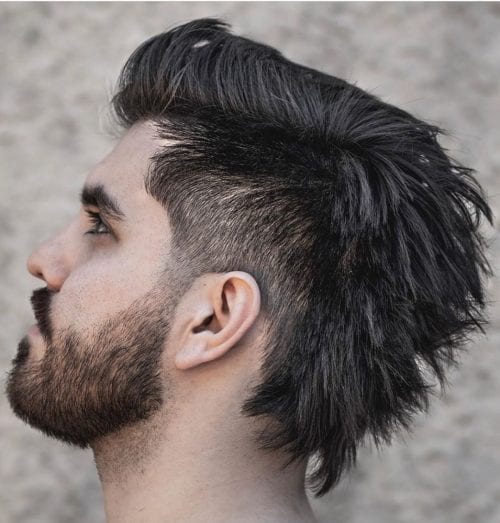 Top 40 Modern Mullet Hairstyles For Men Classic Mullet For Men Pocky Mullet With Taper Faded Sides
