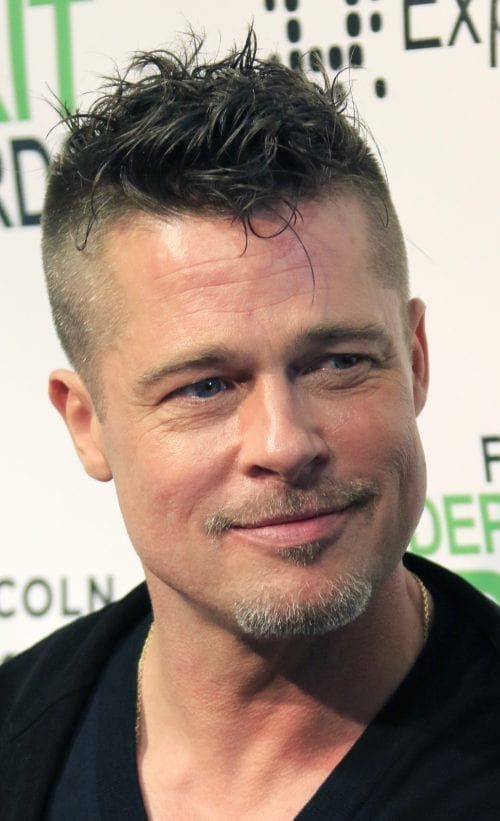 Top 50 Amazing Quiff Hairstyles For Men Stylish Quiff Haircuts Brad Pitt's Casual Top