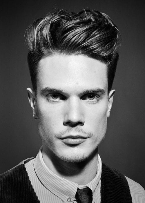 Top 50 Amazing Quiff Hairstyles For Men Stylish Quiff Haircuts Businessman Look Long Brushed Up Quiff