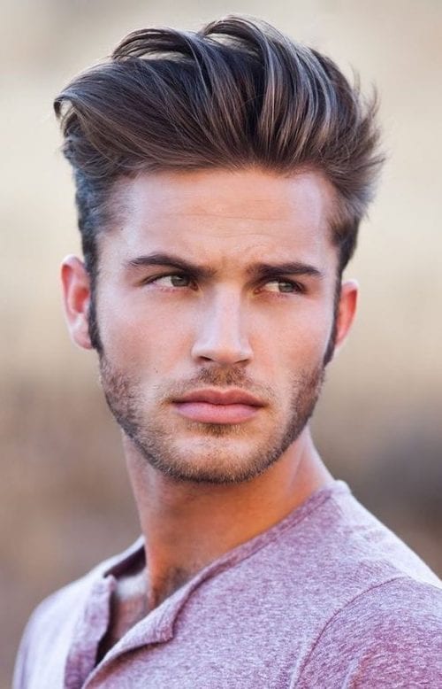 Top 50 Amazing Quiff Hairstyles For Men Stylish Quiff Haircuts Stranded Quiff With Tapered Side