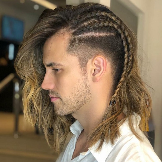 Top 20 Sexy Shoulder Length Hairstyles For Men Cool Shoulder Length Hairstyles For Guys Men S Style