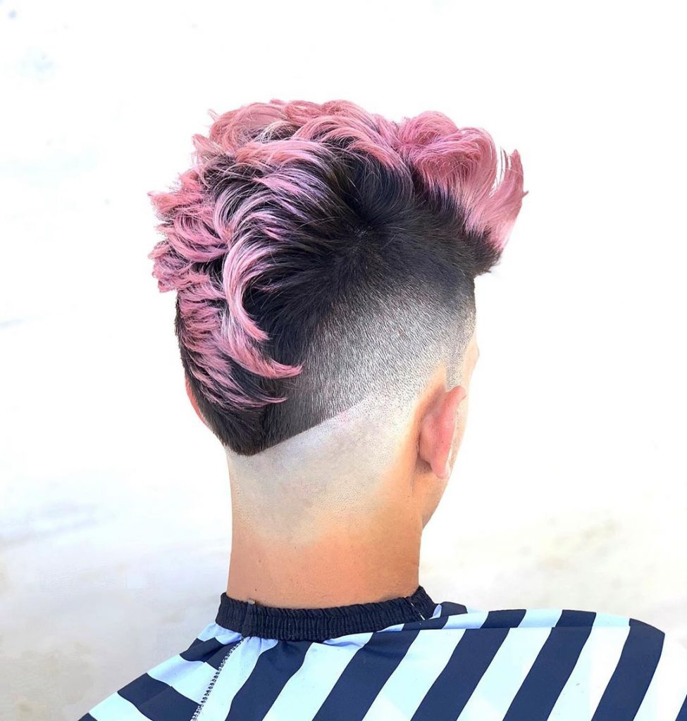 V Shaped Neckline Is One Of The Coolest Ways To End A Mohawk 40 Cool Haircuts For Young Men Best Men’s Hairstyles 2020