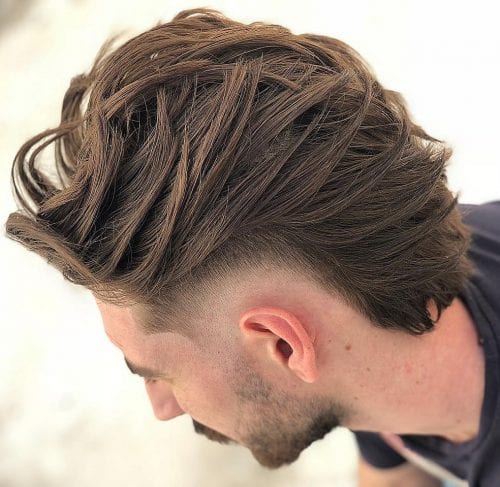 Wavy Mullet And Wavy Mullet Top 40 Modern Mullet Hairstyles For Men Classic Mullet For Men