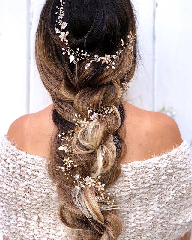 Wedding Hairstyles With Hair Down 40+ Stunning Wedding Hairstyles For Long Hair Gorgeous Wedding Hairstyles 2020 