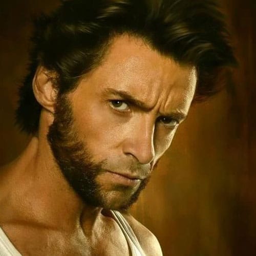 Wolverine Beard X Men Badass Wolverine Beard Styles Best Hugh Jackman Beard Styles