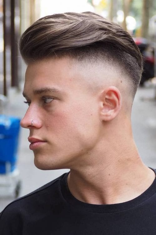 This Undercut Skin Fade Is Perfect For Thin Hair 60+ Best Taper Fade Haircuts Elegant Taper Hairstyle For Men