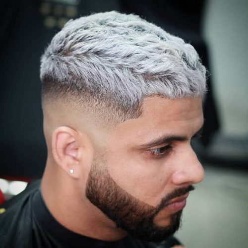 30 Amazing Platinum Blonde Hairstyles For Men Best Men's Blonde Haircuts Platinum Blonde Hairstyle With Beard Style