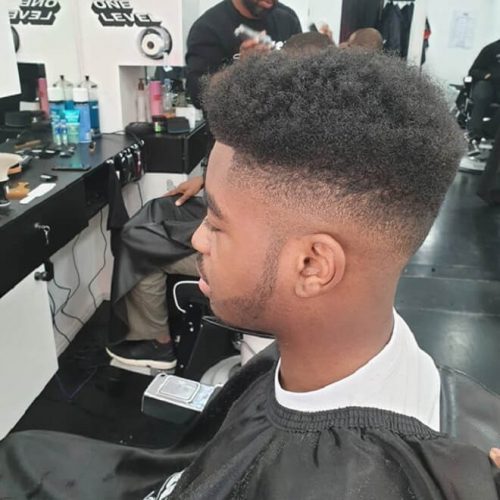 30 Best Curly Hairstyles For Black Men Natural Hairstyles For Curly Hair High Top Fade Haircut