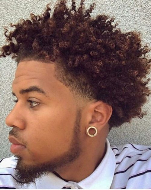 78 Step by Step Curly Hair Tips For Black Guys with Simple Makeup