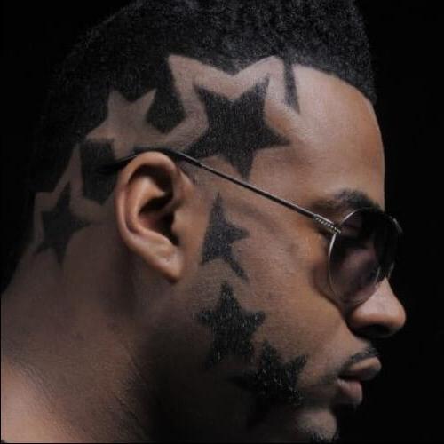 30 Cool Haircuts With Stars Design Unique Star Designs Haircut For Men Beard Star Designs Haircuts