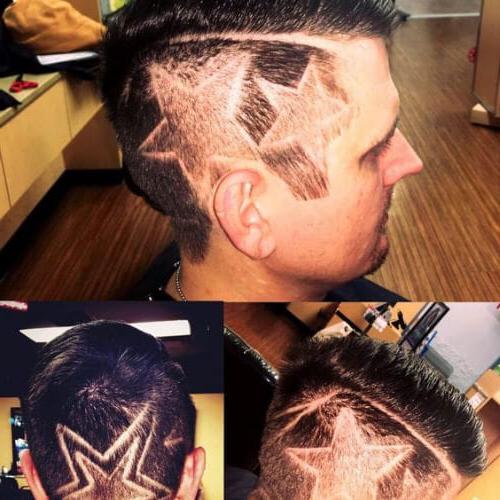 30 Cool Haircuts With Stars Design Unique Star Designs Haircut For Men Double Stars Design Haircuts