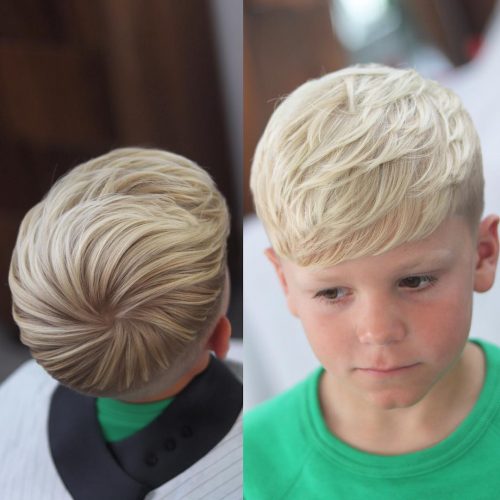 30 Popular Haircuts For School Boys Cute Hairstyle For School Students Perfectly Patterned Waves