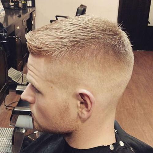 30 Simple & Easy Hairstyles For Men Men's Low Maintenance Haircuts Crew Cut With Spiky Fringe