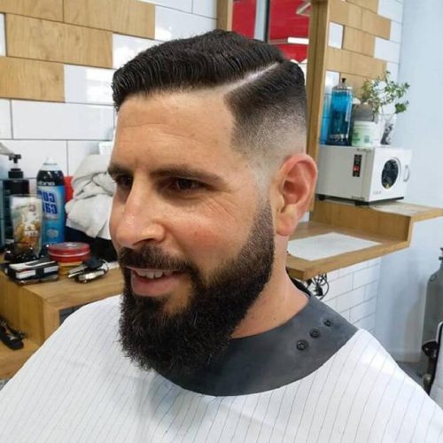 35 Classic Men’s Haircuts Best Classic Hairstyles For Men That Are Super Easy To Do Hard Part Haircut With Beard