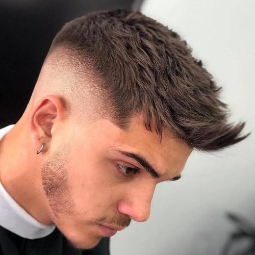 35 Classic Men’s Haircuts Best Classic Hairstyles For Men That Are Super Easy To Do Quiff Haircut With Mid Skin Fade