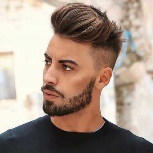 35 Classic Men’s Haircuts Best Classic Hairstyles For Men That Are Super Easy To Do Quiff With Skin Fade Haircut