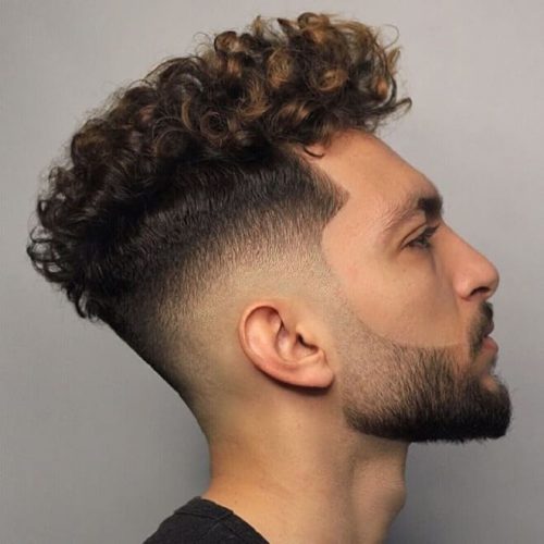 40+ Best Curly Hairstyles For Men Stylish Men's Curly Haircuts Curly Haircut With Fade