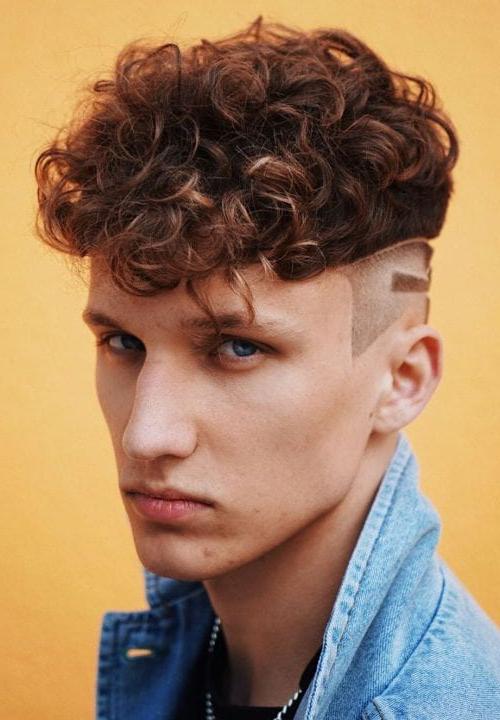 how to get curly hair for men with short hair