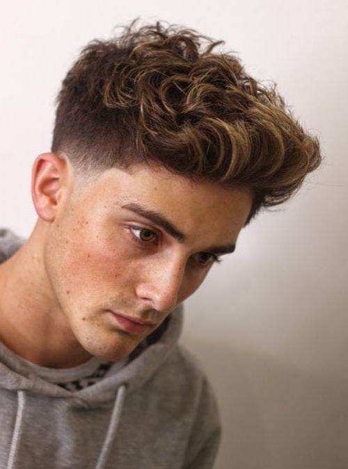 40 Best Men's Hairstyles For Thick Hair Cool Haircuts For Men With Thick Hair Thick Curls With Tapered Sides