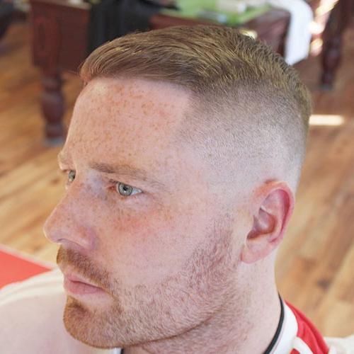 50+ Best Crew Cut Hairstyles For Men Short Crew Cut Bald Fade Line Up