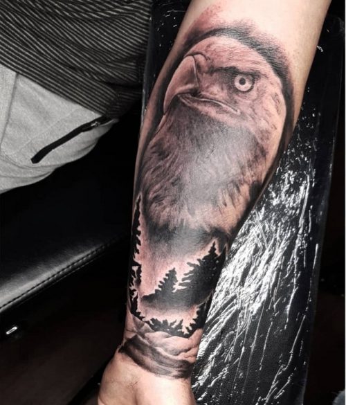 50 Best Forearm Tattoos For Men Impressive Forearm Tattoo Designs Eagle Tattoo