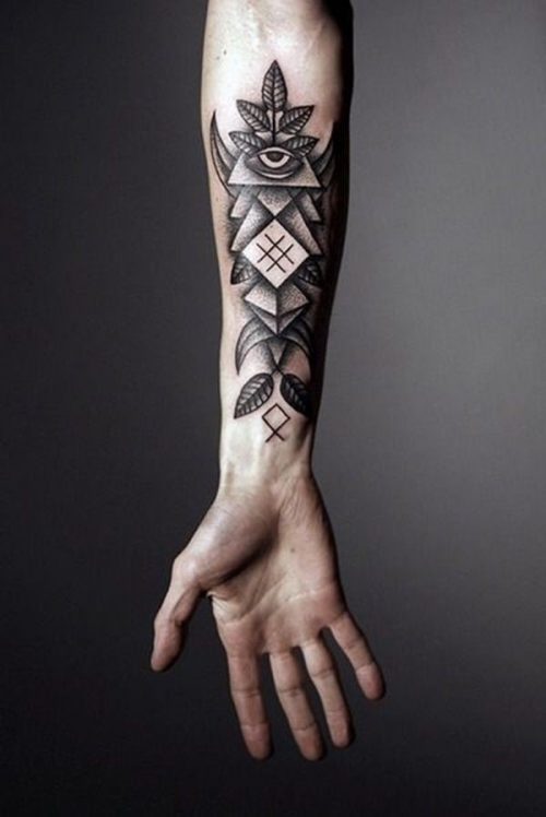 50 Best Forearm Tattoos For Men Impressive Forearm Tattoo Designs Runes Tattoo
