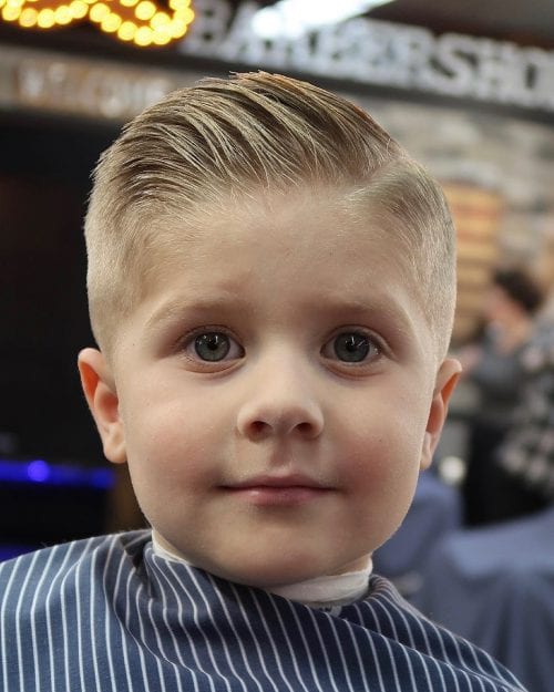60 Cute Little Boy Haircuts New Little Boy Hairstyles Classic Taper And Side Part 