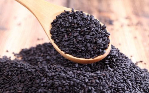7 Foods For Healthy Hair Black Sesame Seeds 1