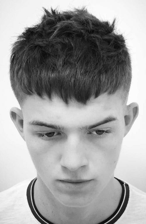 Caesar Haircut Top 25 Best Teenage Guys Hairstyles Haircuts For Teen Boys
