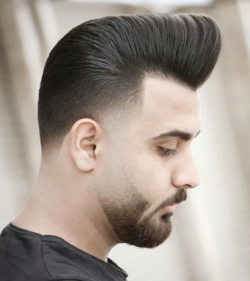 Classic Pompadour With Low Fade 30 Simple & Easy Hairstyles For Men Men's Low Maintenance Haircuts