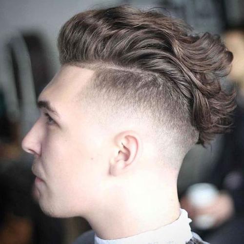 Curly Slick Back Undercut Fade 40+ Best Curly Hairstyles For Men Stylish Men's Curly Haircuts