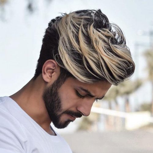 Guys With Thick Blonde Wavy Hair Highlights 30 Amazing Platinum Blonde Hairstyles For Men Best Men's Blonde Haircuts