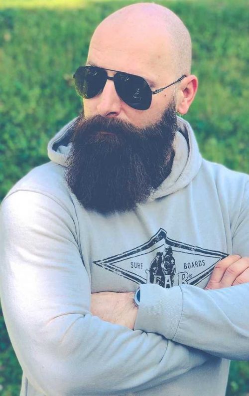 Long Beard For The Bald Man Top 30 Best Long Beard Styles For Men Best Men's Long Beard Styles 1