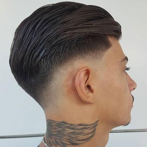Low Bald Fade With Pompadour Style Top 40 Cool Slicked Back Hairstyles For Men Best Men's Slicked Back Haircuts 2020