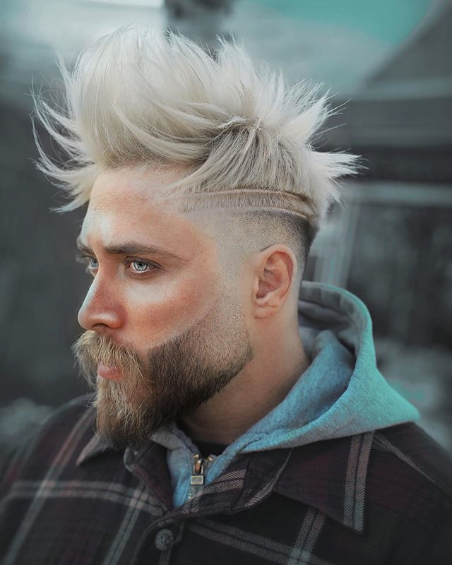 Top 25 Amazing Line Haircuts for Men | Cool Haircut Designs Lines | Men ...