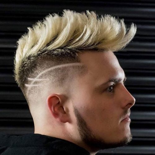 Platinum Mohawk Blonde Hair Man 30 Amazing Platinum Blonde Hairstyles For Men Best Men's Blonde Haircuts