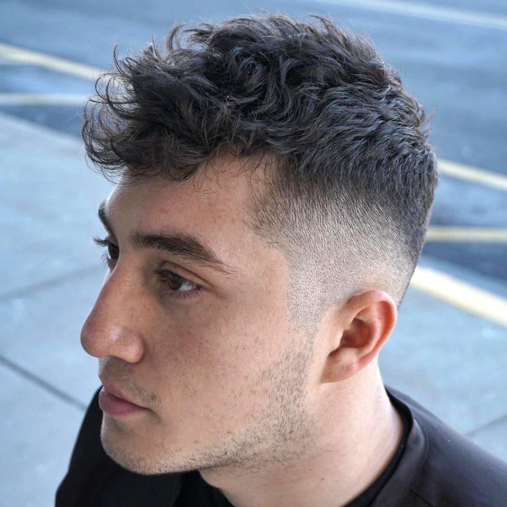 38 Semi short haircuts for guys curly hair for Oval Face